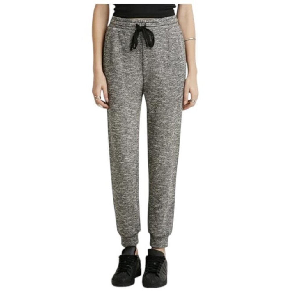 Forever 21 heather grey French terry jogger pants size S NWT